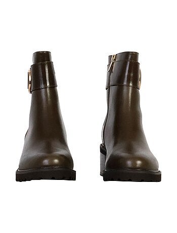 Bottine à Talon Cuir Emilie Karston Quinn