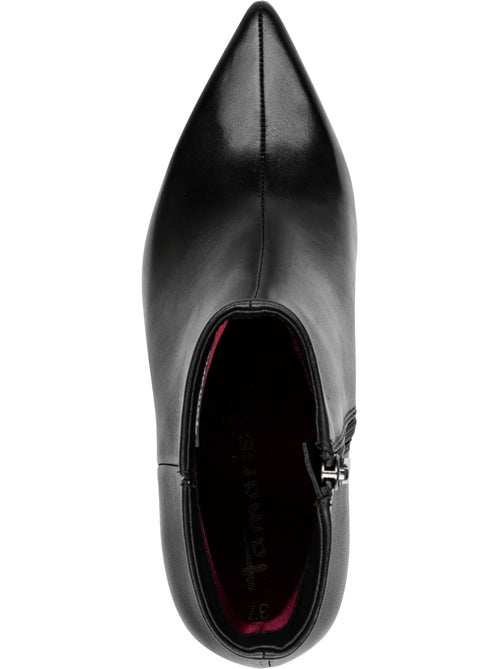 Bottine à talon cuir tamaris - Kiabi Bottine à talon cuir tamaris - Kiabi