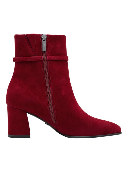 Bottine à Talon Cuir Tamaris - Kiabi Bottine à Talon Cuir Tamaris - Kiabi