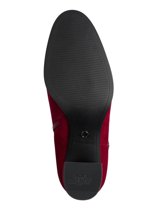 Bottine à Talon Cuir Tamaris - Kiabi Bottine à Talon Cuir Tamaris - Kiabi