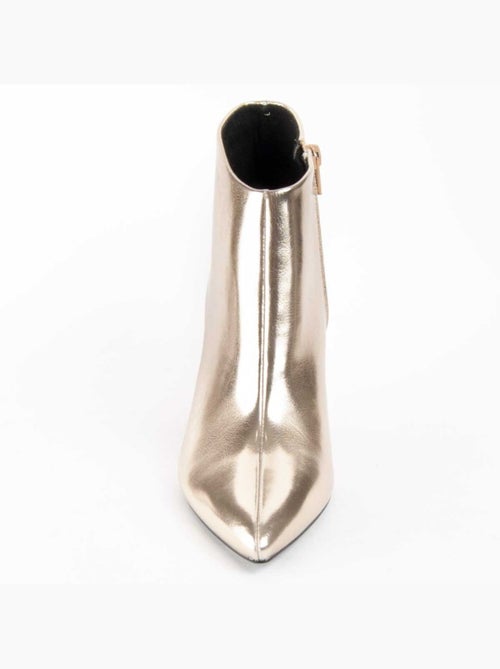 Bottine à Talon Matériel Synthétique Montevita - Kiabi