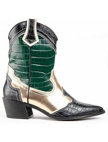 Bottine à Talon Matériel Synthétique Montevita