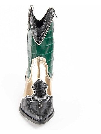 Bottine à Talon Matériel Synthétique Montevita