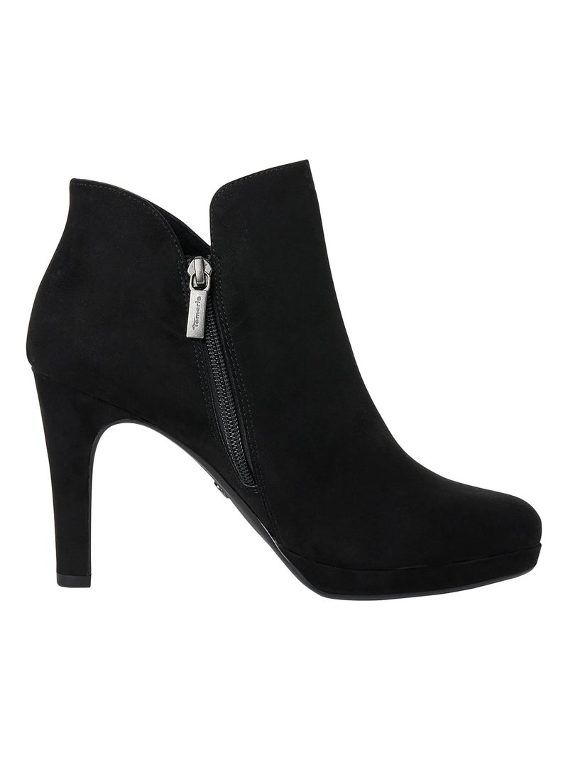 Bottine à Talon Tamaris Essentials Noir - Kiabi