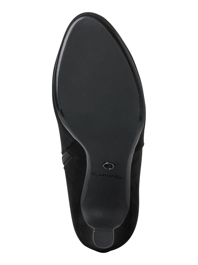 Bottine à Talon Tamaris Essentials Noir - Kiabi