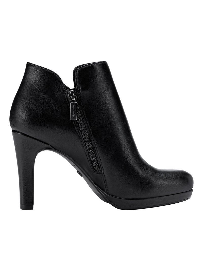 Bottine à Talon Tamaris Noir - Kiabi