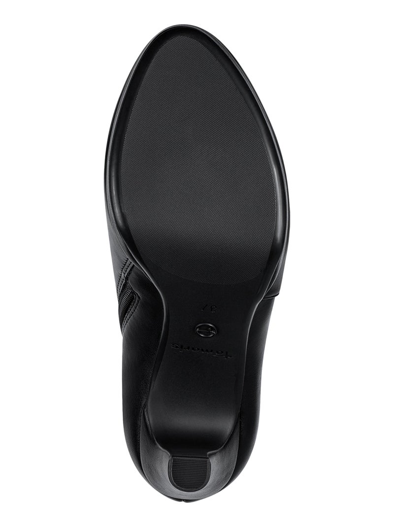 Bottine à Talon Tamaris Noir - Kiabi