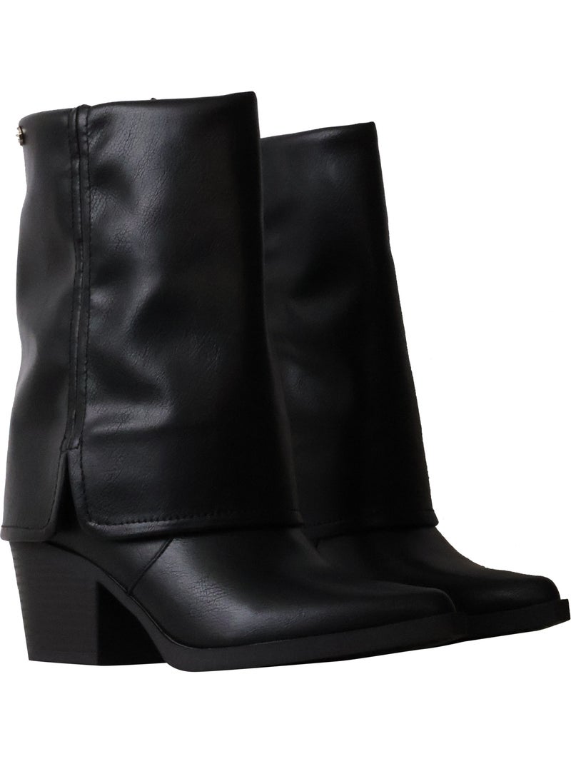 Bottine à talon xti Noir - Kiabi