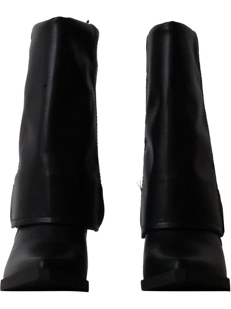 Bottine à talon xti Noir - Kiabi