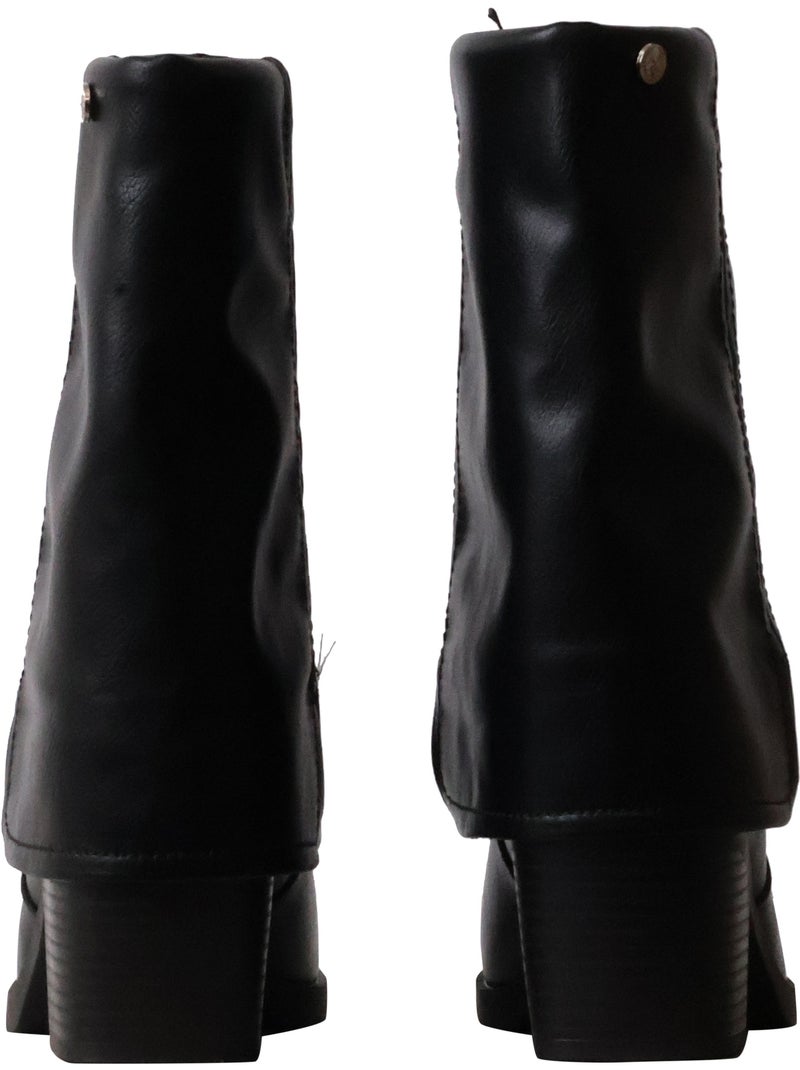 Bottine à talon xti Noir - Kiabi