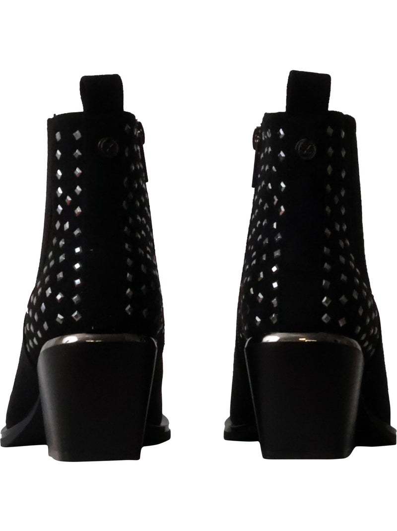 Bottine à talon xti Noir - Kiabi
