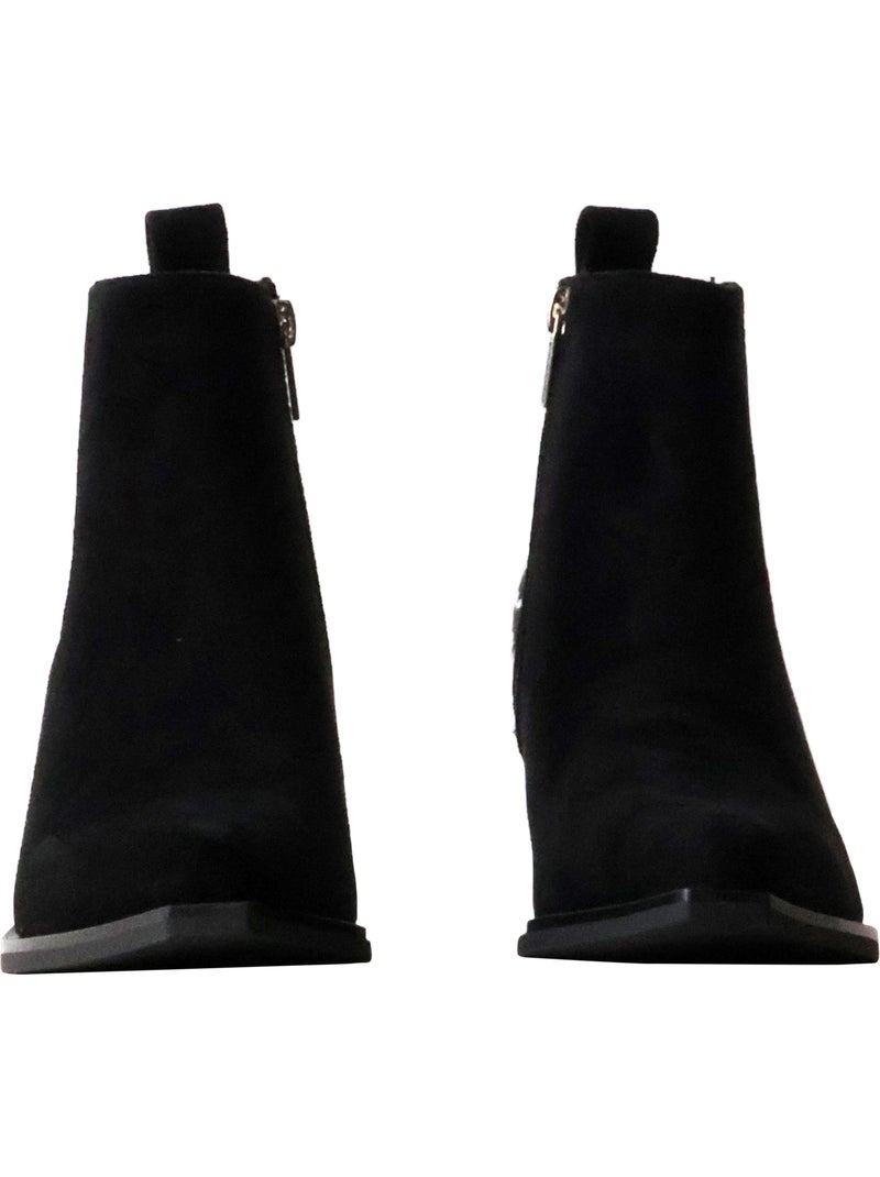 Bottine à talon xti Noir - Kiabi