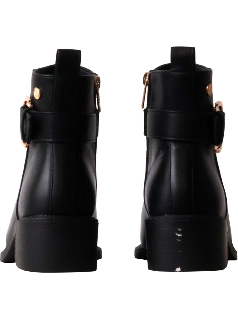 Bottine à talon xti Noir - Kiabi