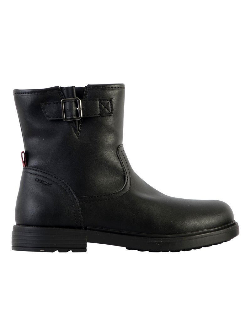 Bottine à Zip Enfant Geox Eclair Noir - Kiabi