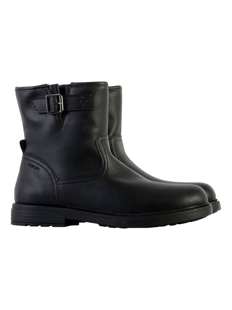 Bottine à Zip Enfant Geox Eclair Noir - Kiabi