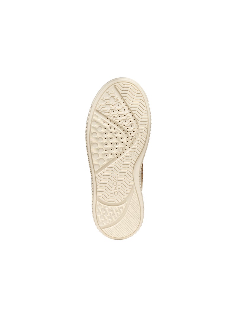 Bottine A Zip Junior Geox Laquinny Marron - Kiabi