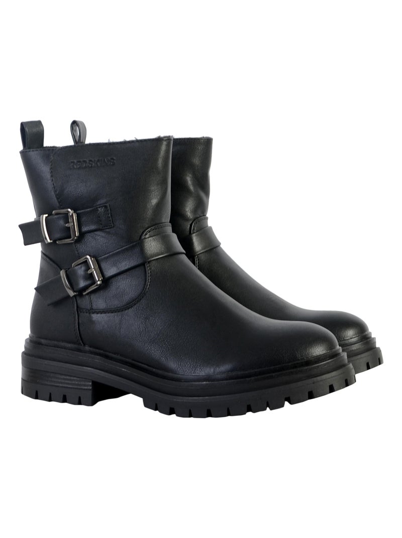 Bottine à Zip Redskins Glad Noir - Kiabi
