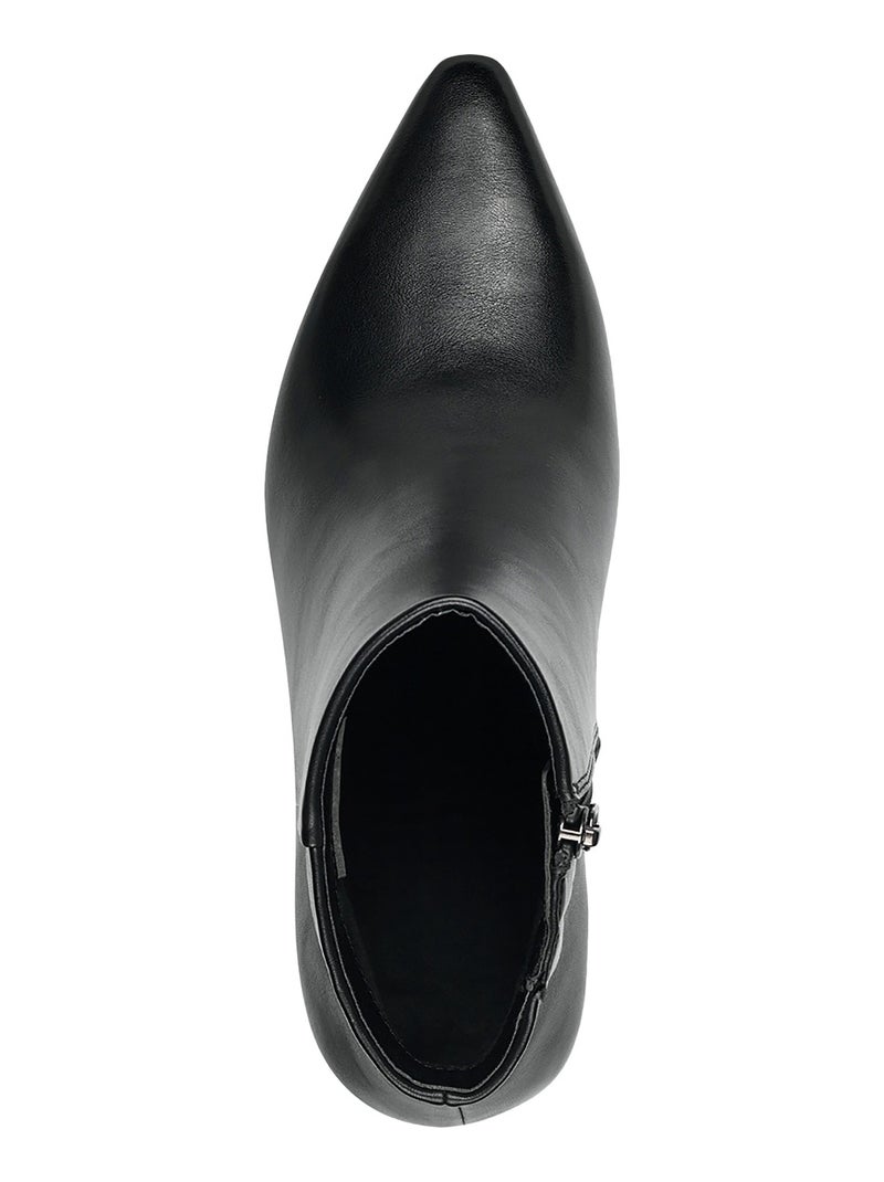 Bottine à Zip Tamaris Noir - Kiabi