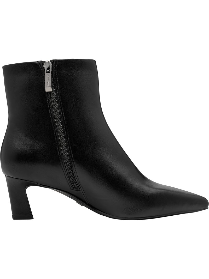 Bottine à zip tamaris Noir - Kiabi