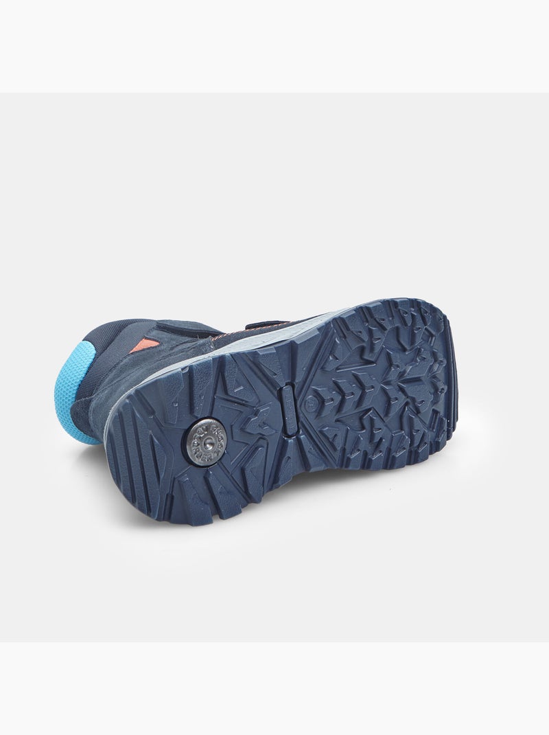 Bottine avec double bride Bata Bleu - Kiabi