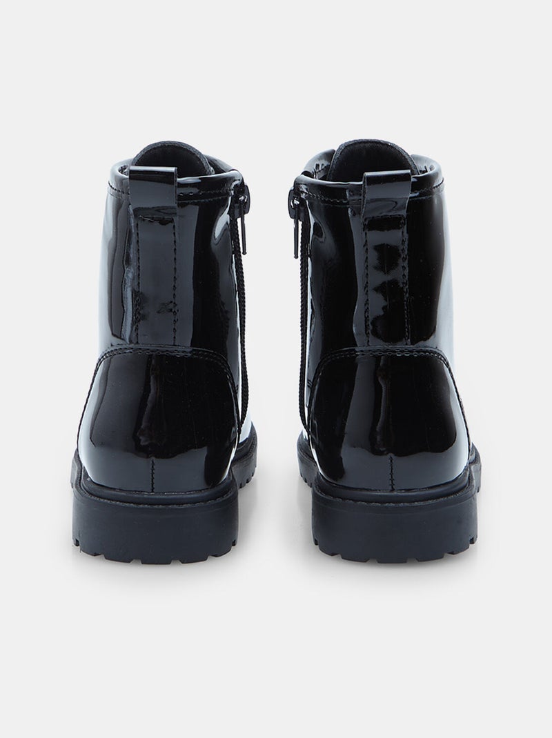 Bottine  Bata Noir - Kiabi