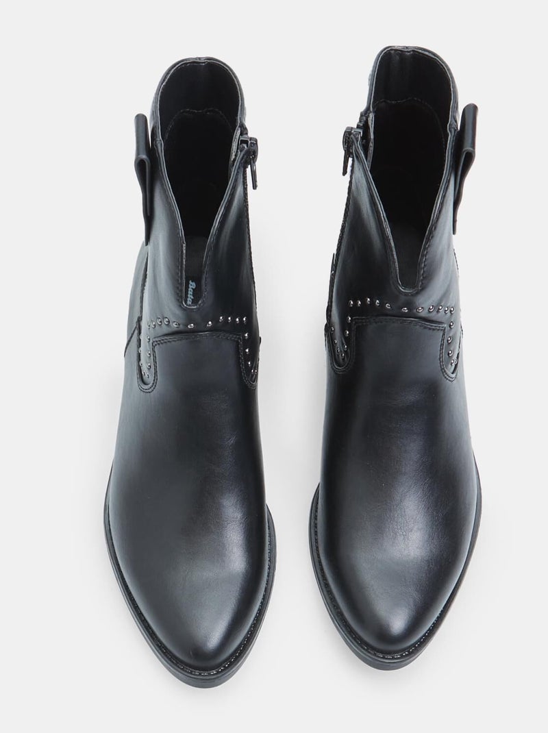 Bottine Bata Red Label Noir - Kiabi