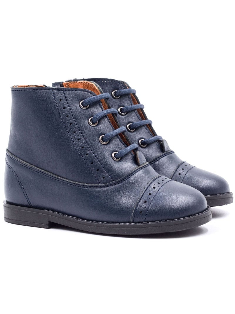 Bottine Bebe - Boni Romaric Bleu marine - Kiabi
