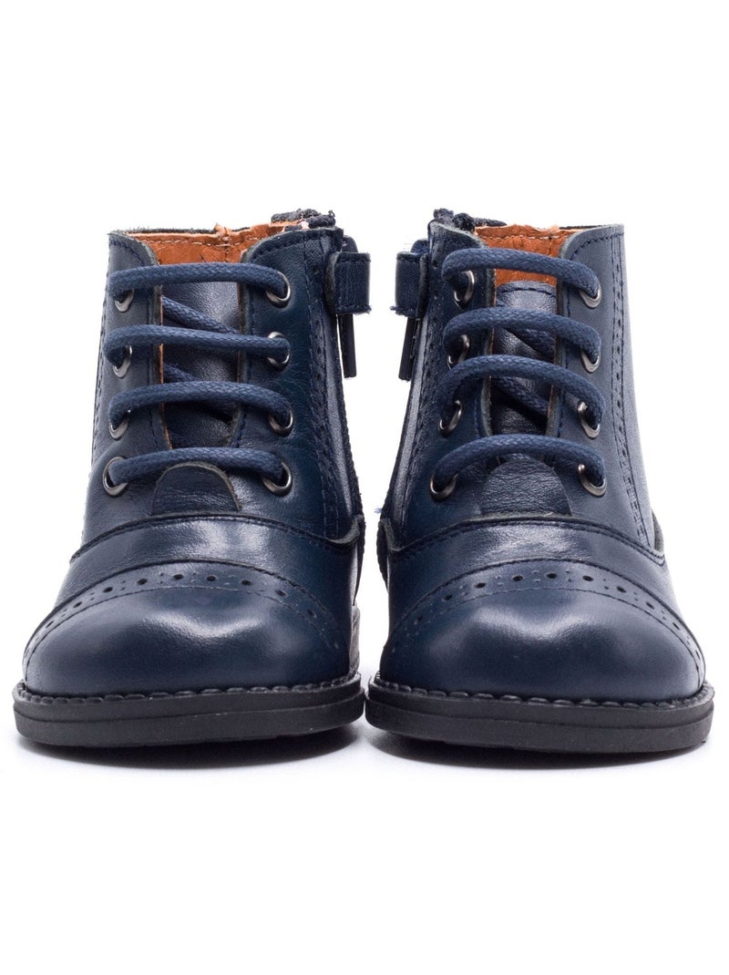 Bottine Bebe - Boni Romaric Bleu marine - Kiabi
