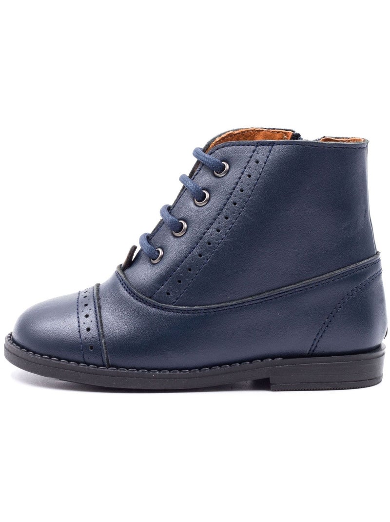 Bottine Bebe - Boni Romaric Bleu marine - Kiabi