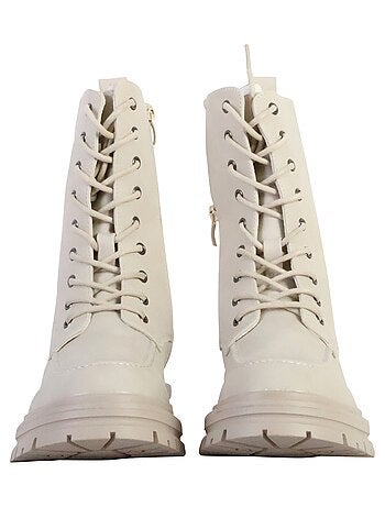 Bottine Bikers à Lacets The Divine Factory