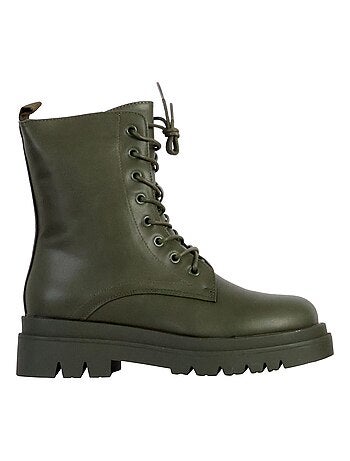 Bottine Bikers à Lacets The Divine Factory