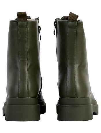 Bottine Bikers à Lacets The Divine Factory