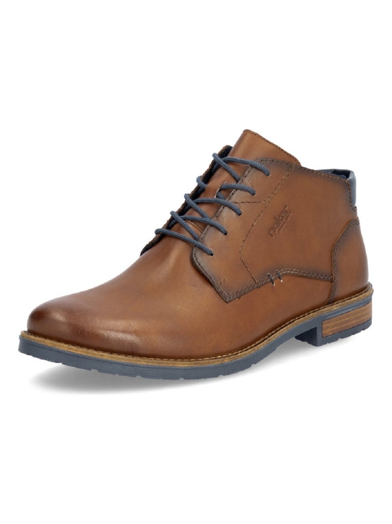 Bottine Boots Homme Rieker Marron - Kiabi