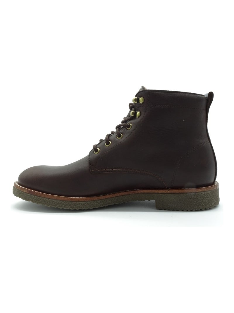 Bottine Boots Panama Jack Marron Marron - Kiabi