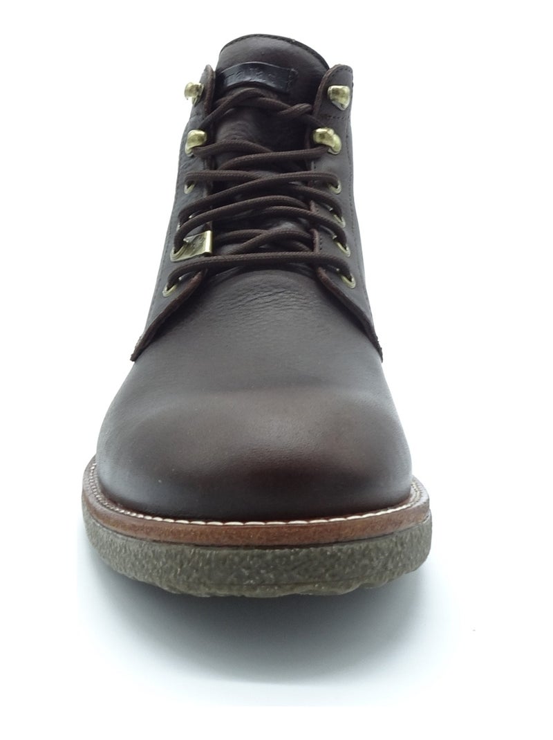 Bottine Boots Panama Jack Marron Marron - Kiabi