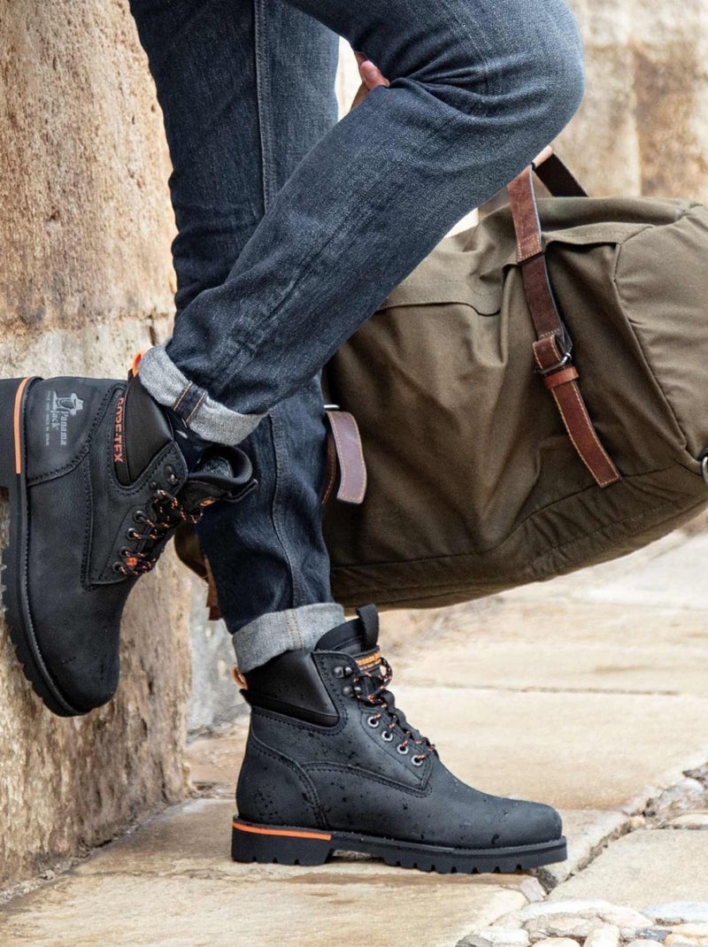 Bottine Boots Panama Jack Noir Noir - Kiabi