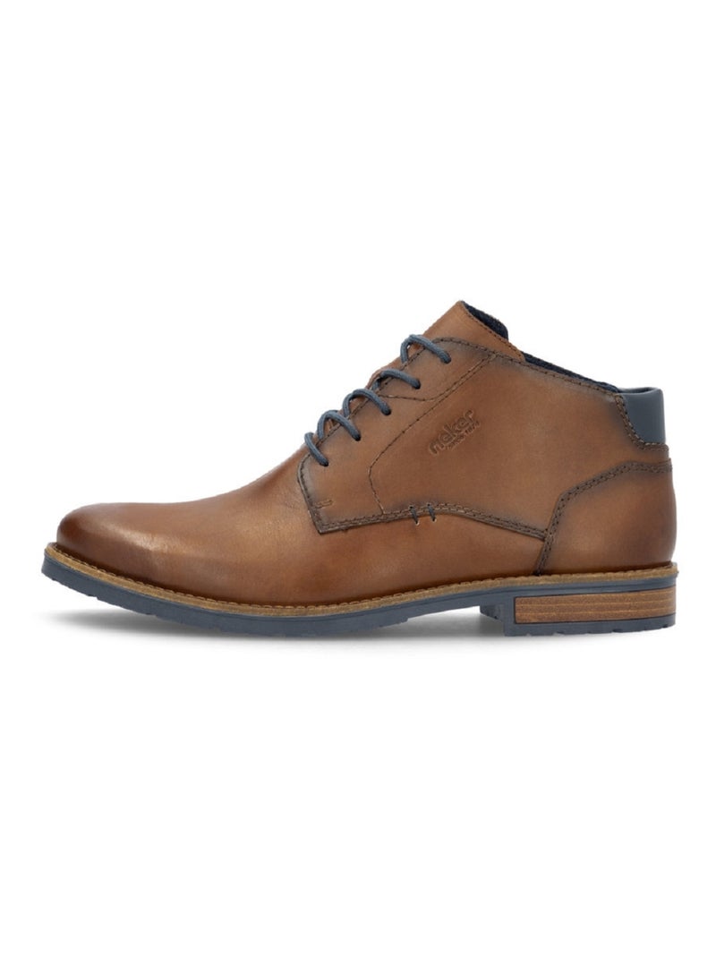 Bottine Boots Rieker Marron Marron - Kiabi