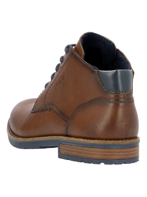 Bottine Boots Rieker Marron - Kiabi