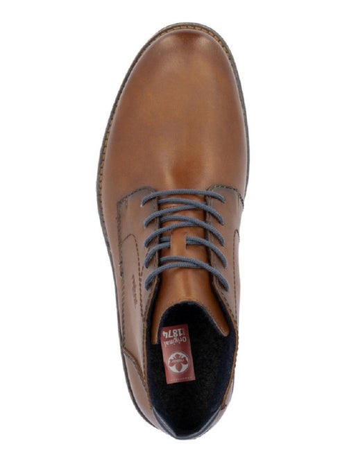 Bottine Boots Rieker Marron - Kiabi