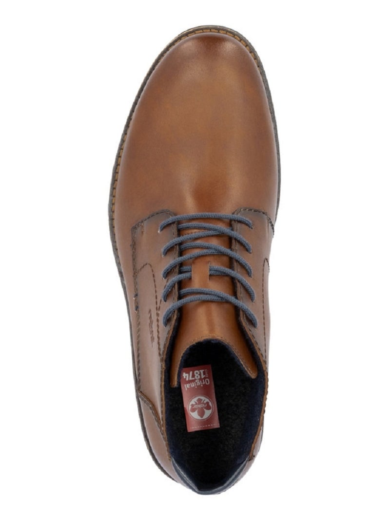 Bottine Boots Rieker Marron Marron - Kiabi
