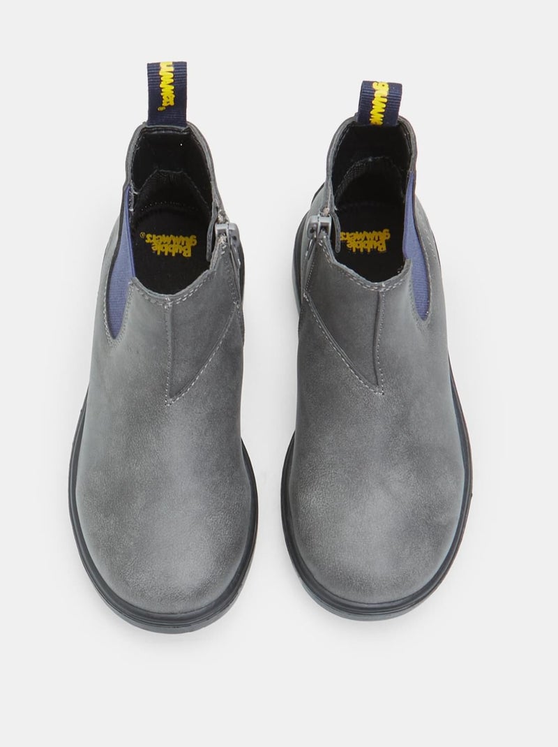 Bottine Bubblegummers avec bandes élastiques BATA Gris - Kiabi