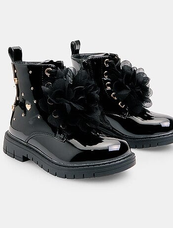Bottine Bubblegummers avec coeurs et accessoire amovible BATA