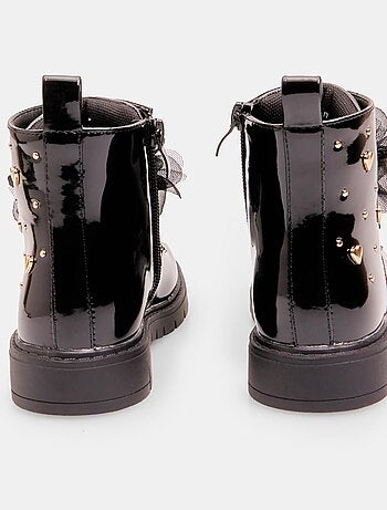 Bottine Bubblegummers avec coeurs et accessoire amovible BATA
