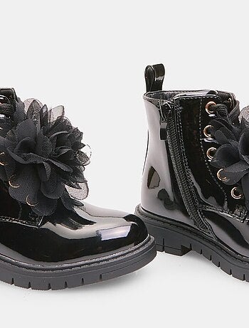 Bottine Bubblegummers avec coeurs et accessoire amovible BATA