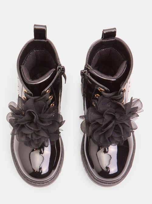 Bottine Bubblegummers avec coeurs et accessoire amovible BATA - Kiabi