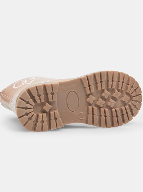 Bottine Bubblegummers avec insert en lurex BATA - Kiabi