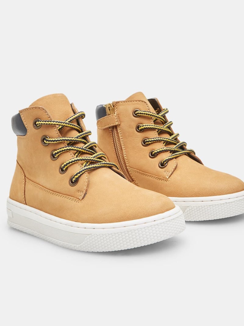 Bottine Bubblegummers en nubuck BATA Bronze - Kiabi