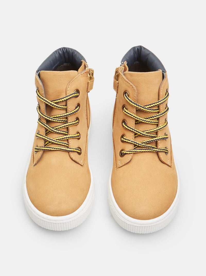 Bottine Bubblegummers en nubuck BATA Bronze - Kiabi