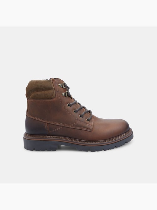 Bottine Chelsea en cuir Bata - Kiabi