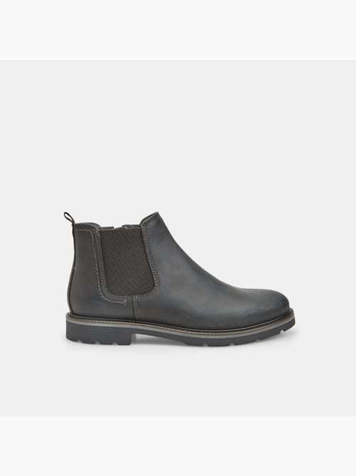Bottine Chelsea en cuir Bata - Kiabi